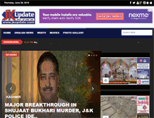 Tablet Screenshot of jkupdate.com
